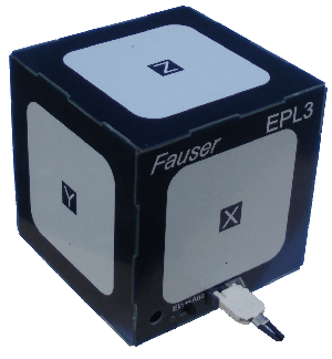 Isotrope, potentialfreie Elektrofeldsonde EPL3